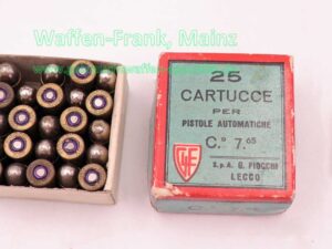 Fiocchi - Italien Pistolenmunition 7,65mmBrowning/.32ACP