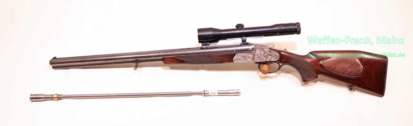 Krieghoff - Ulm Mod. Neptun/Stahl .30-06-12/70, ESL:5,6x52R 12/70,.30-06Spring