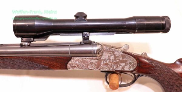Krieghoff - Ulm Mod. Neptun/Stahl .30-06-12/70, ESL:5,6x52R 12/70,.30-06Spring – Bild 3
