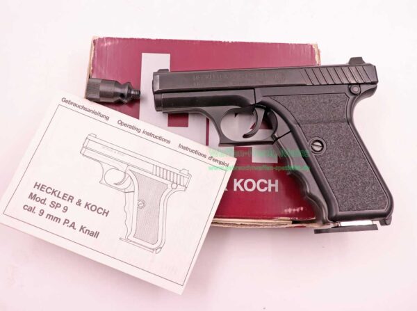 Umarex Heckler&Koch Mod. SP 9 9mmP.A.K. – Bild 3