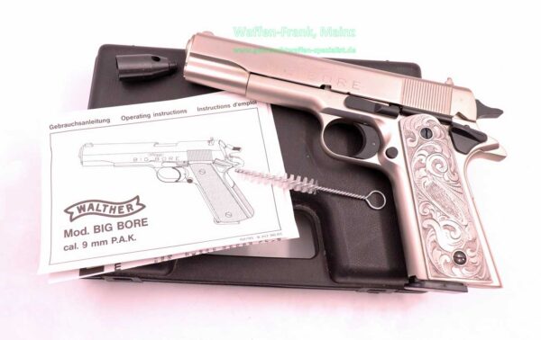 Walther - Ulm Mod. Big Bore Luxus 9mmP.A.K.