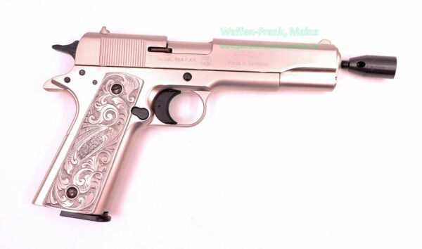 Walther - Ulm Mod. Big Bore Luxus 9mmP.A.K. – Bild 3