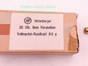 Hirtenberger / Österreich Pistolenmunition 9mmLuger
