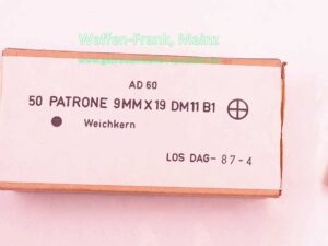 Dynamit Nobel Pistolenmunition 9mmLuger
