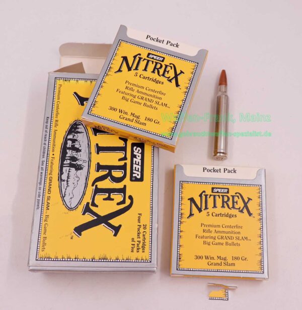 Speer / USA Büchsenpatronen Nitrex .300WinMag