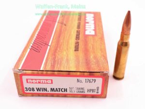 Norma Büchsenpatronen .308Win Match