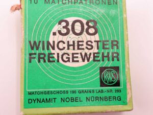 RWS (WZd.Fa.Rottweil) Büchsenpatronen .308Win Freigewehr