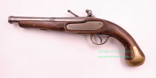 Spanisch - Herst. unbekannt Steinschlosspistole Napoleon 11,5mm/45 – Bild 2
