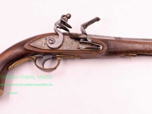 Spanisch - Herst. unbekannt Steinschlosspistole Napoleon 11,5mm/45