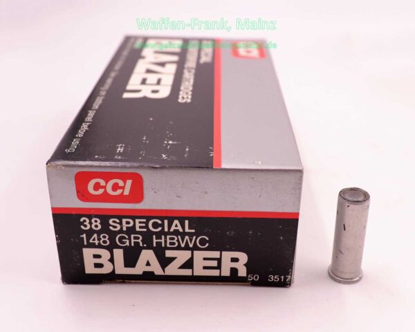 CCI Munition Typ Blazer .38specialWC/HBWC