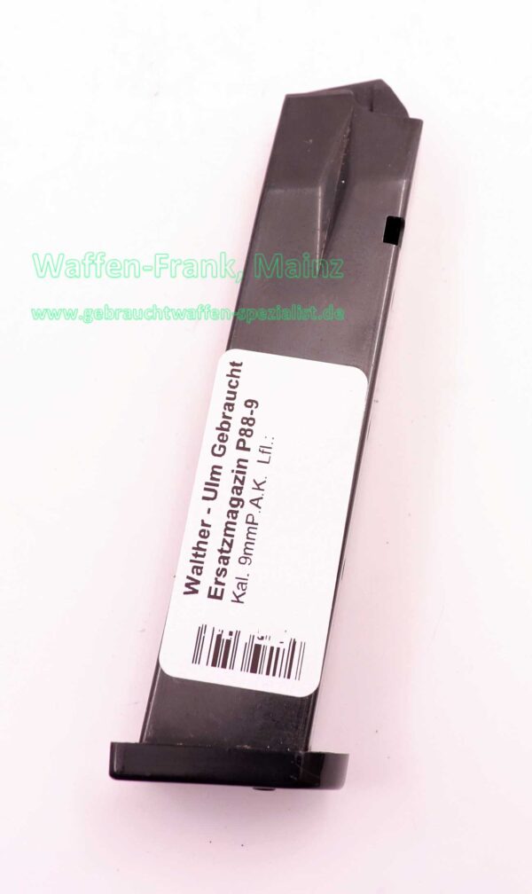 Walther - Ulm Ersatzmagazin P88-9 9mmP.A.K.