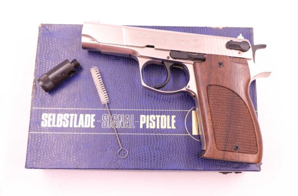 Röhm - Sontheim/Brenz Mod. 735 Luxus/verchromt .35Knall
