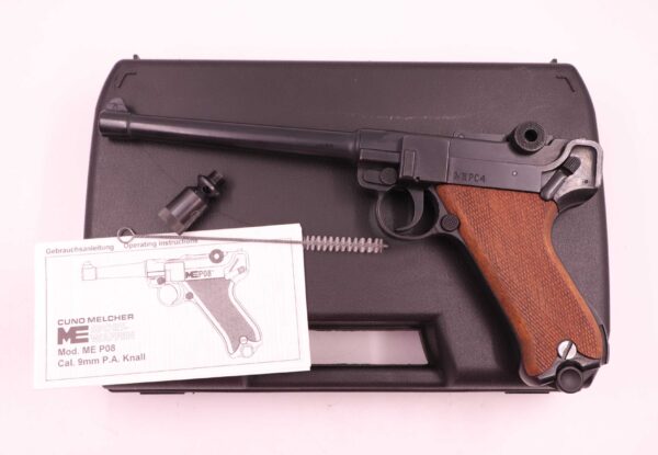 Melcher Cuno, Solingen Mod. P04/Ari 08 9mmP.A.K.