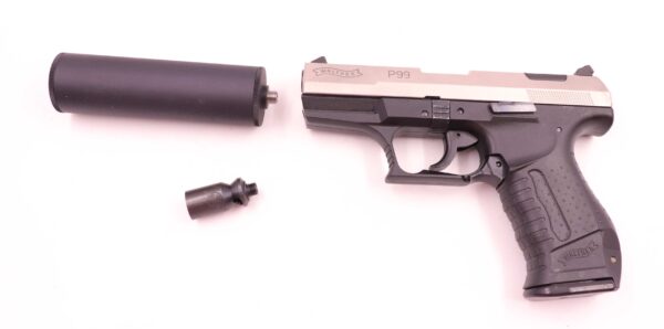 Walther - Ulm P99 Duotone 9mmP.A.K. – Bild 2