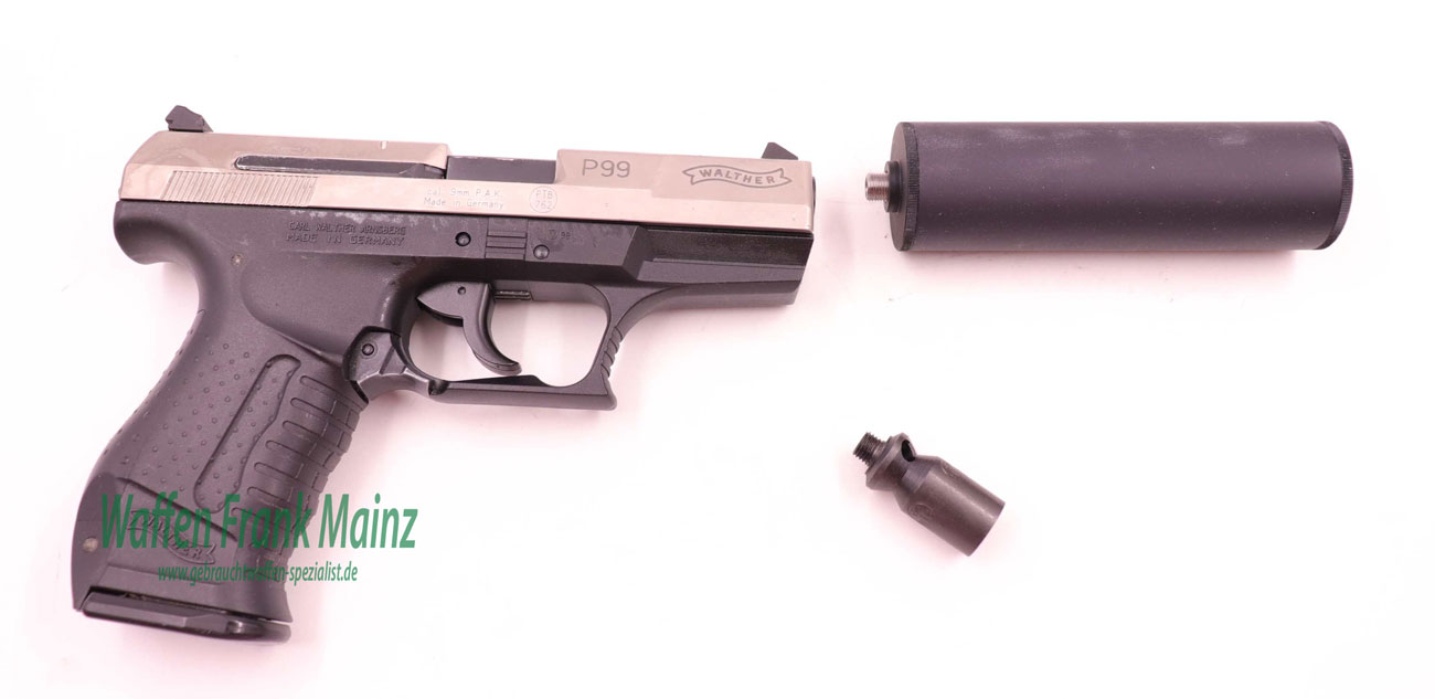 Walther - Ulm P99 Duotone 9mmP.A.K. – Bild 3