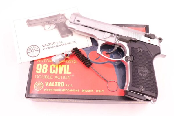 Valtro Mod. 98 Civil verchromt 9mmP.A.K.