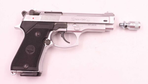 Valtro Mod. 98 Civil verchromt 9mmP.A.K. – Bild 3