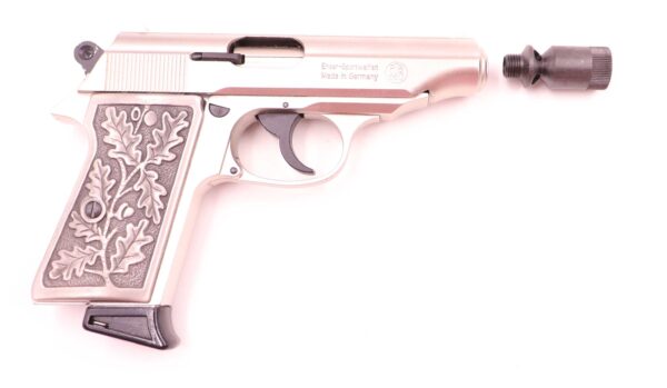 IWG, Deutschland P900 Luxus, vernickelt 9mmP.A.K. – Bild 3
