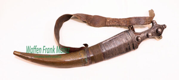 Afrikanisch, Hersteller unbek. Beduinen Krummdolch