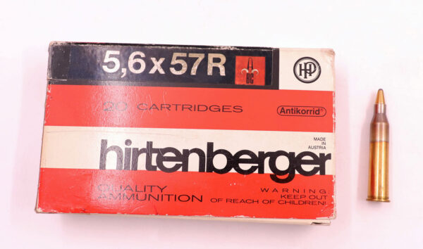 Hirtenberger / Österreich Büchsenpatronen 5,6x57R