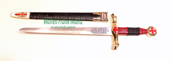 Spanisch - Herst. unbekannt Dolch Tempelritter des Himmels inkl. Scheide – Bild 2