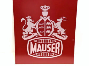 Mauser Werbetafel