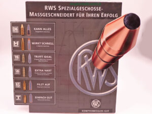 Munitionsdisplay RWS/Rottweil Lehr-, Deko- & Sammlerzwecke
