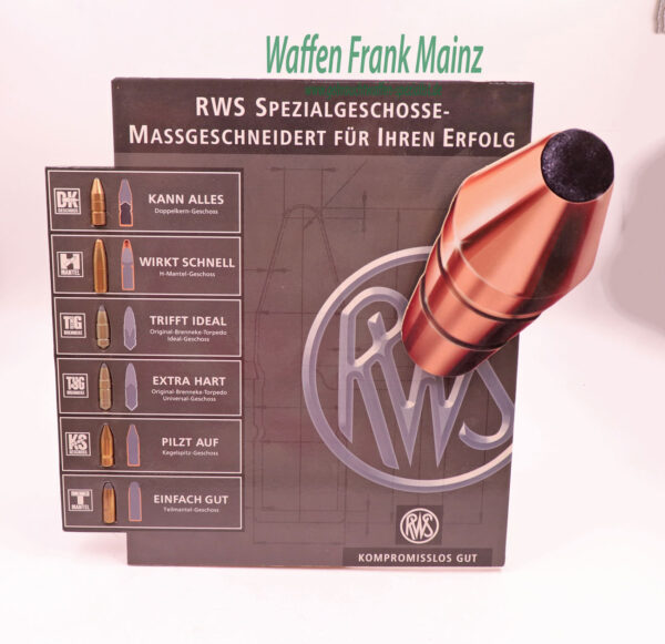 Munitionsdisplay RWS/Rottweil Lehr-, Deko- & Sammlerzwecke