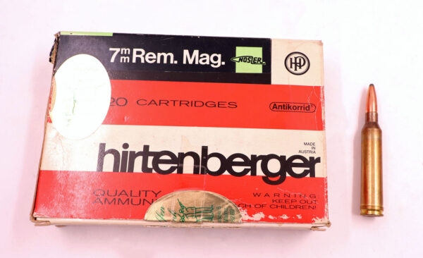 Hirtenberger / Österreich Büchsenpatronen 7mmRemMag