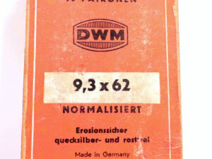 DWM, Berlin Büchsenpatronen 9,3x62