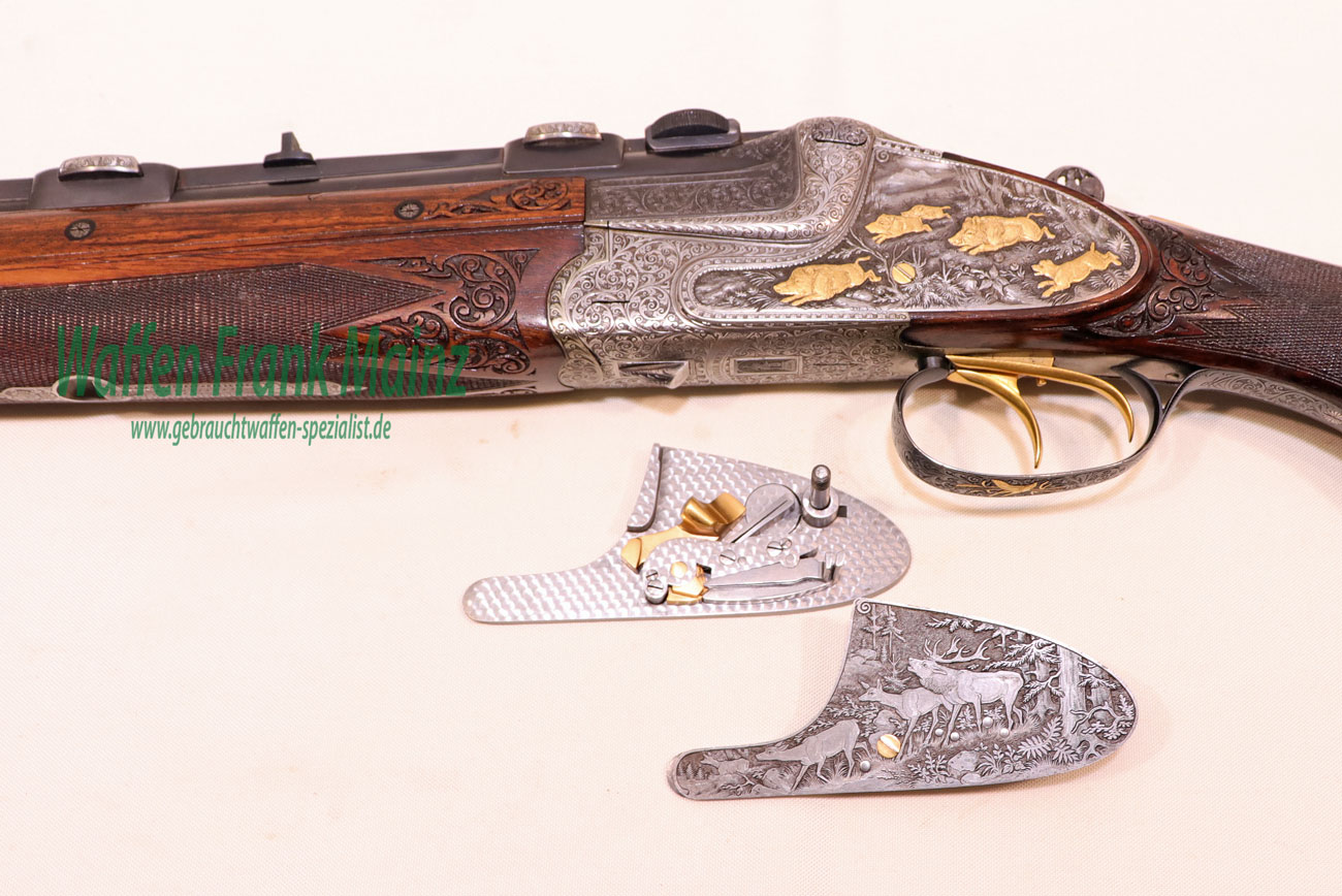 Merkel - Suhl Bockkombination Typ 323 SL 12/70-7x65R – Bild 6