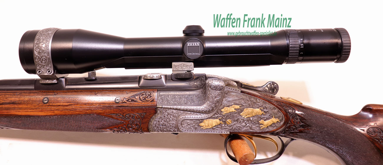 Merkel - Suhl Bockkombination Typ 323 SL 12/70-7x65R – Bild 3