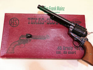 Schmidt - Ostheim/Rhön SA/Texas Scout/Army 1873 .45short Knall