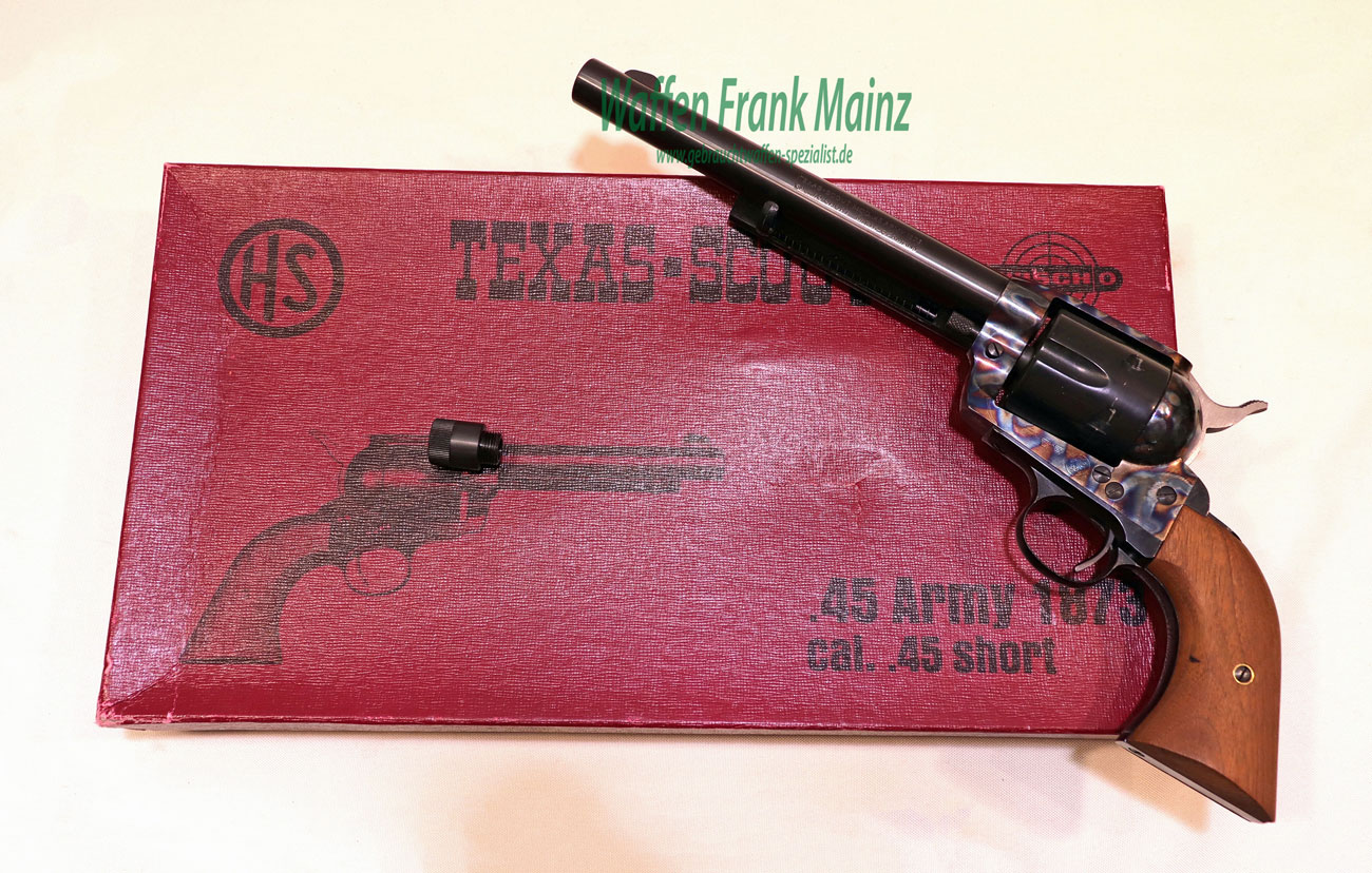 Schmidt - Ostheim/Rhön SA/Texas Scout/Army 1873 .45short Knall