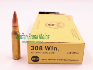 Union Metallic Company, USA Büchsenpatronen .308Win Match