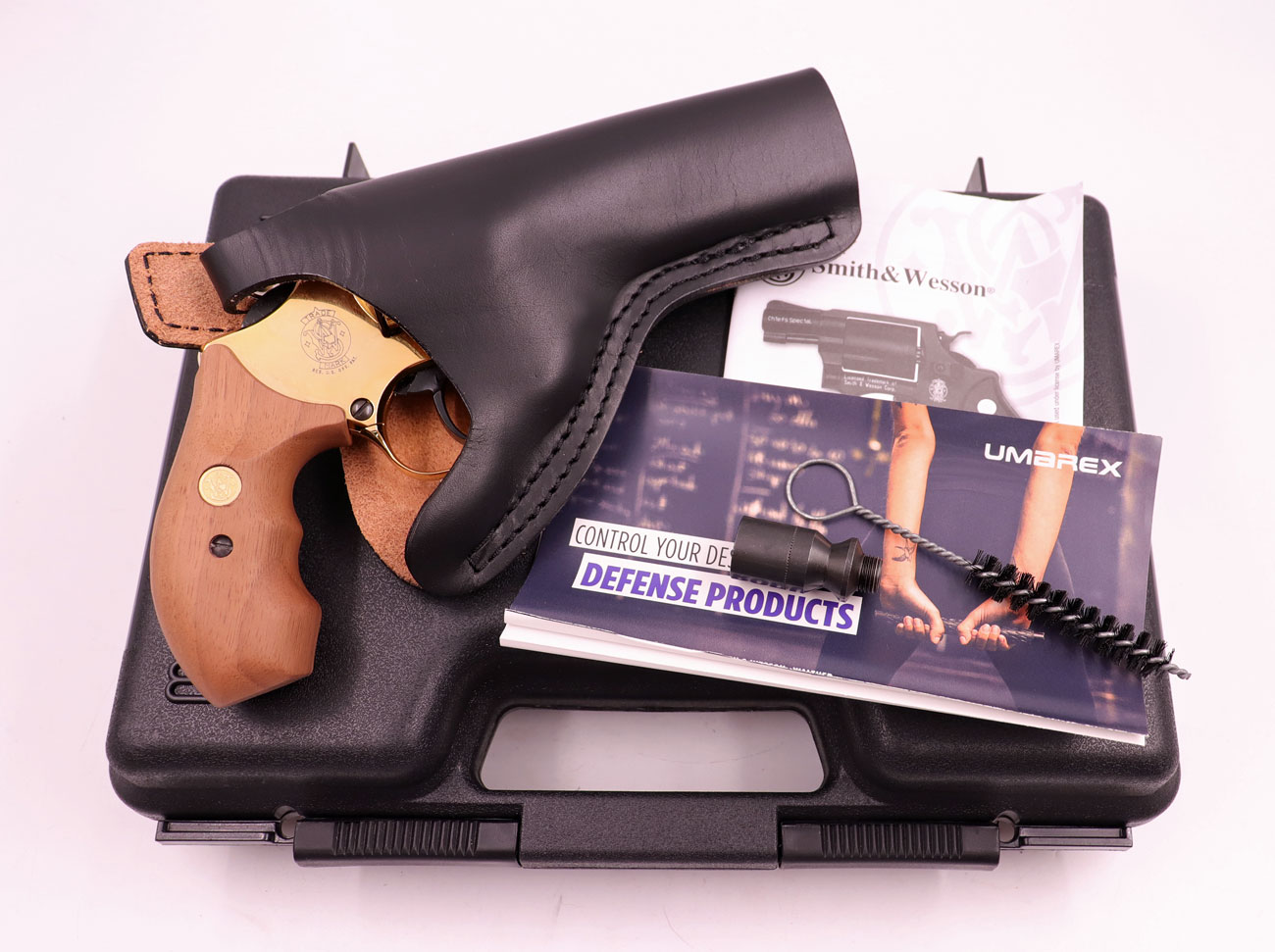 Umarex S&W Chiefs Special/ Goldfinish 9mmRK/.380