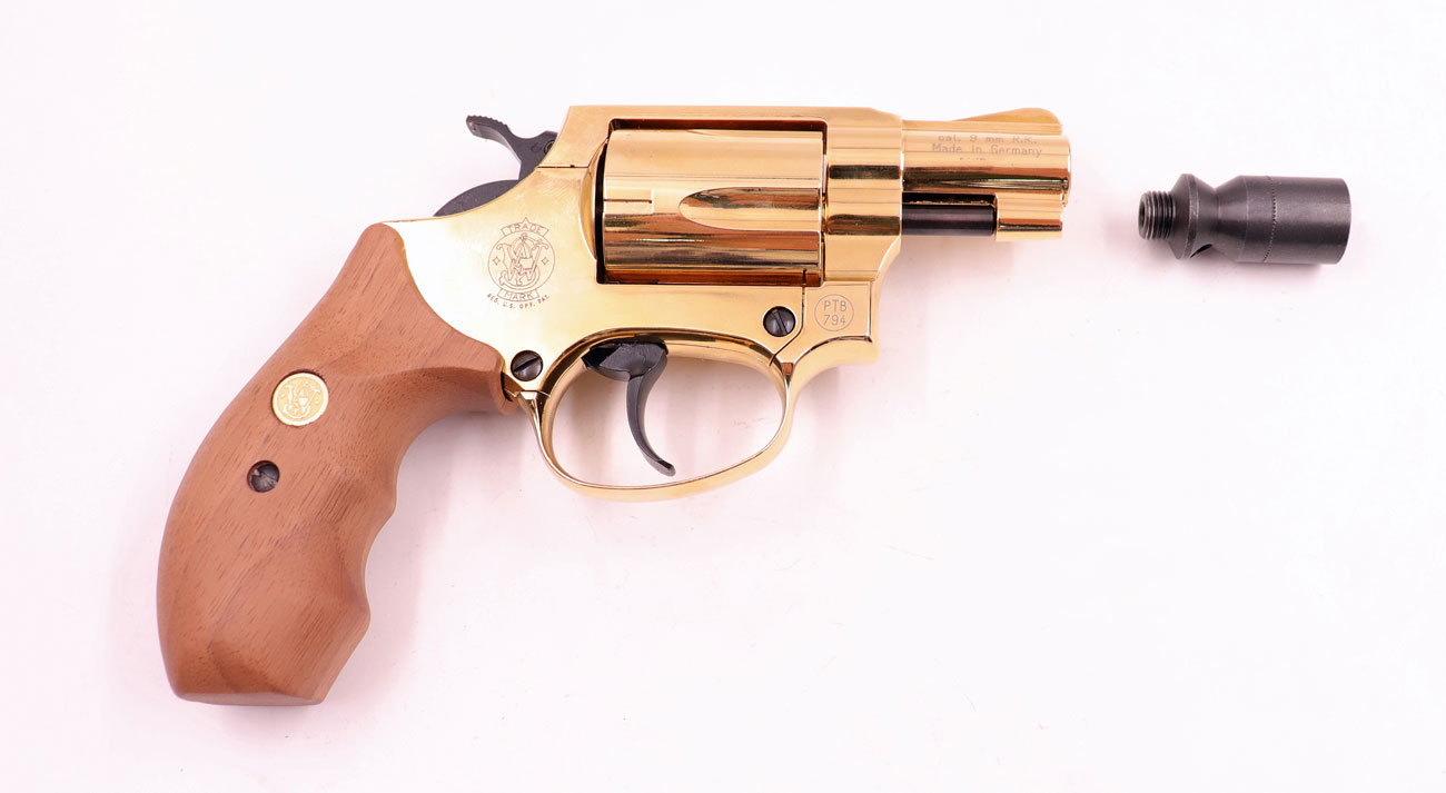 Umarex S&W Chiefs Special/ Goldfinish 9mmRK/.380 – Bild 3