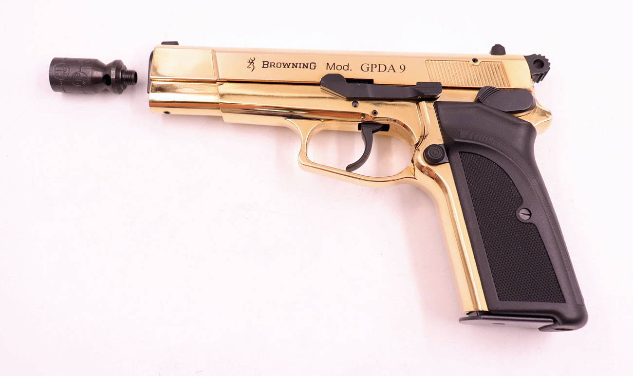 Umarex Browning GPDA9-Gold 9mmP.A.K. – Bild 4