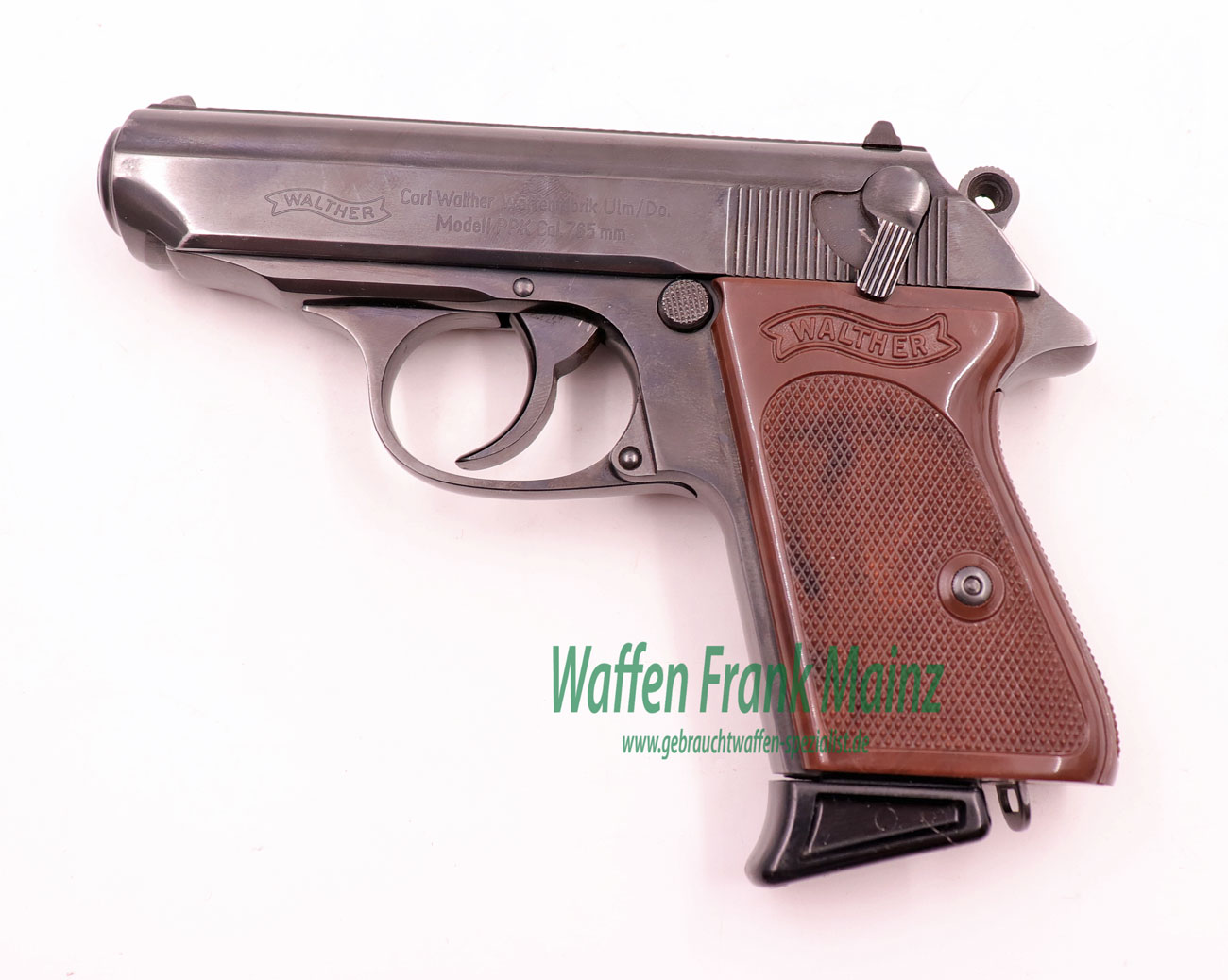 Walther - Ulm Mod. PPK/Stahl 7,65mmBrowning