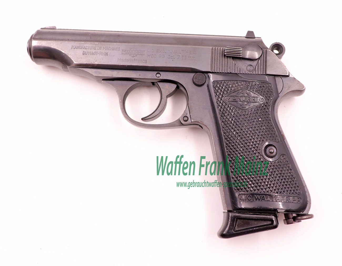 Manurhin - Frankreich PP-Polizei/Polisen Schweden 7,65mmBrowning