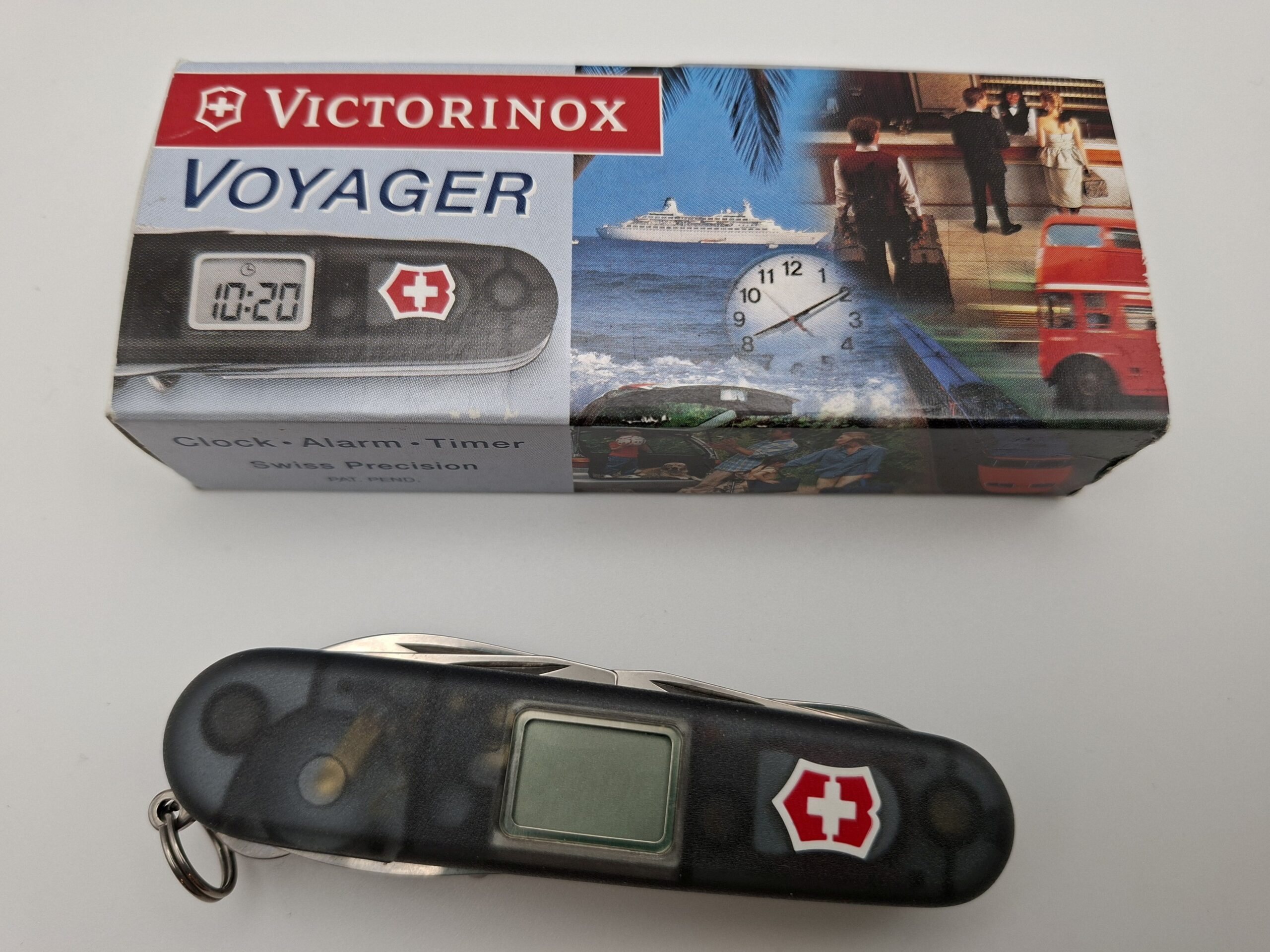 Victorinox, Schweiz Voyager Clock Alarm Timer mit 20 Funtionen