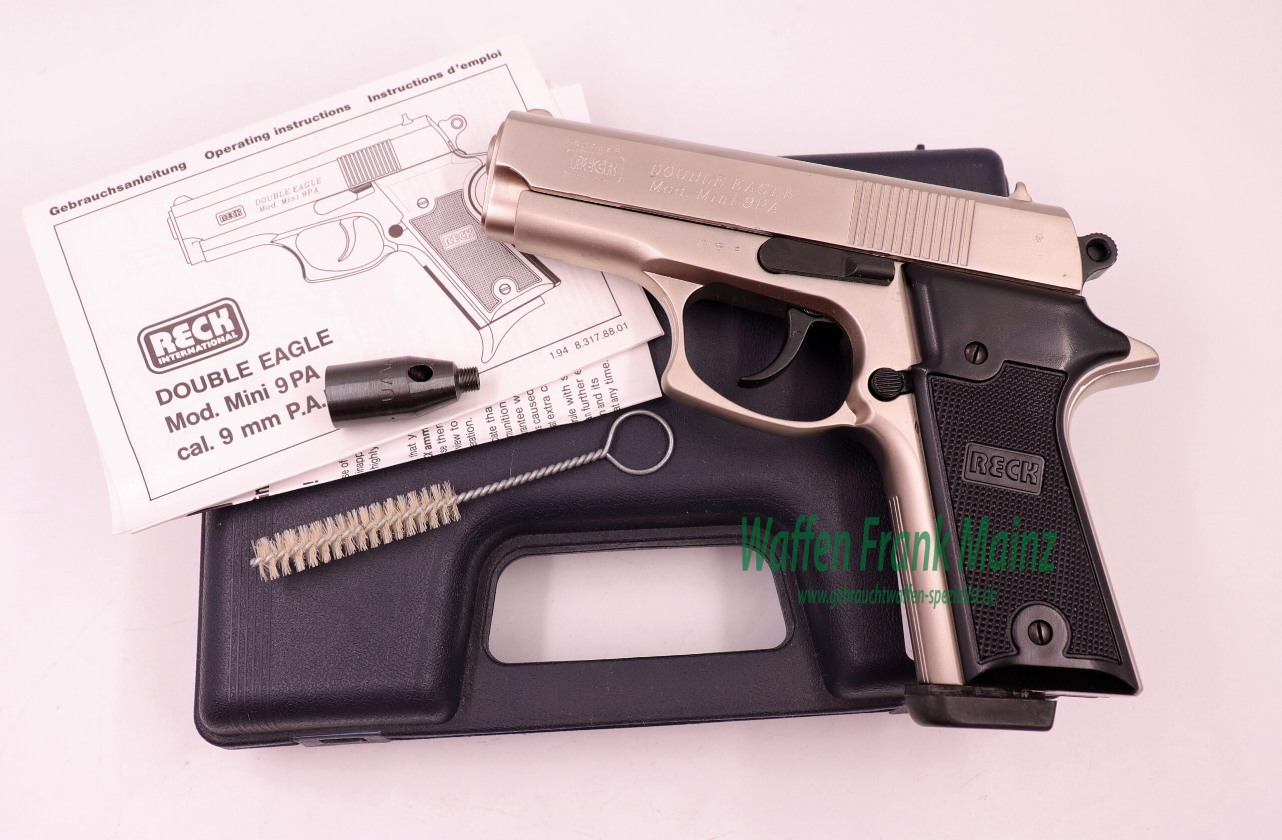 Reck - Arnsberg Double Eagle Mod. Mini 9PA 9mmP.A.K. – Bild 3