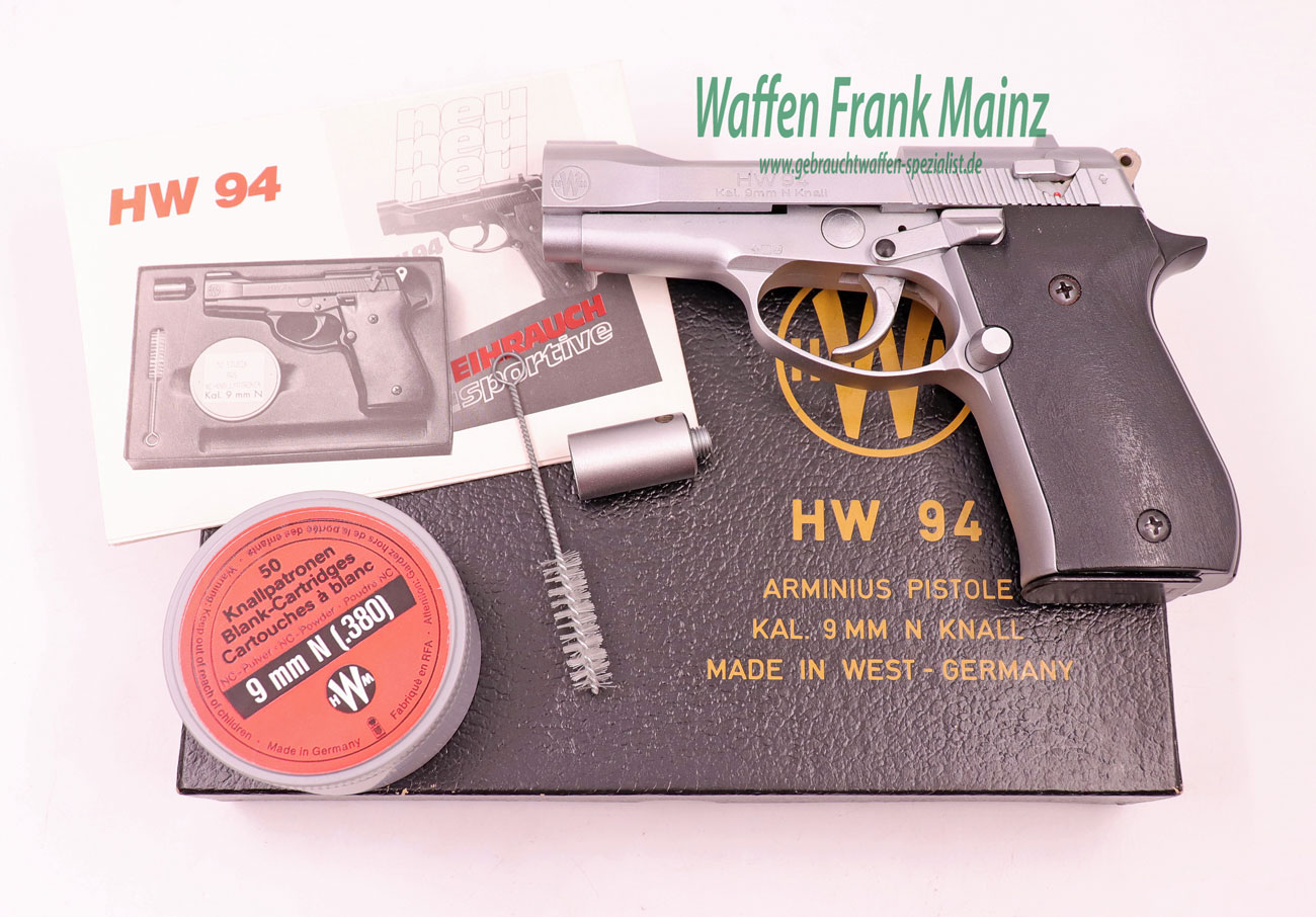 Arminius - Mellrichstadt Mod. HW 94 9mmRK/.380 – Bild 3