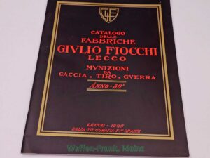 dwj Verlags-GmbH Fiocchi Munitionskatalog historischer Reprint