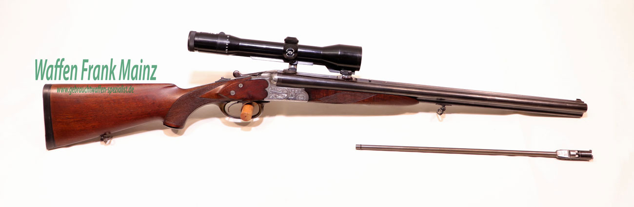 Sauer u. Sohn/Eckernförde Mod. 3000 Luxus 16/70-7x57R-.22Mag 16/70,7x57R – Bild 2