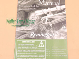 Remington - USA Bedienungsanleitung Remington 700, seven & 673