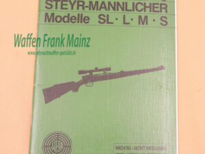 Steyr - Mannlicher - Österreic Bedienungsanleitung SL*L*M*S