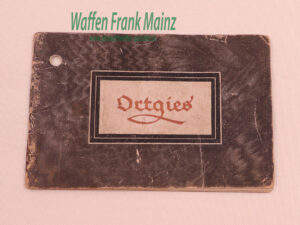 Ortgies - Werke, Erfurt Bedienungsanleitung