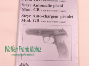 Steyr - Österreich Bedienungsanleitung Mod. GB