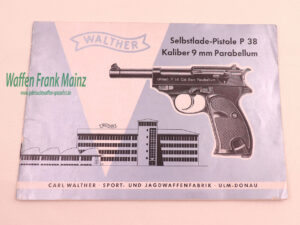 Walther - Ulm Bedienungsanleitung Mod. P38